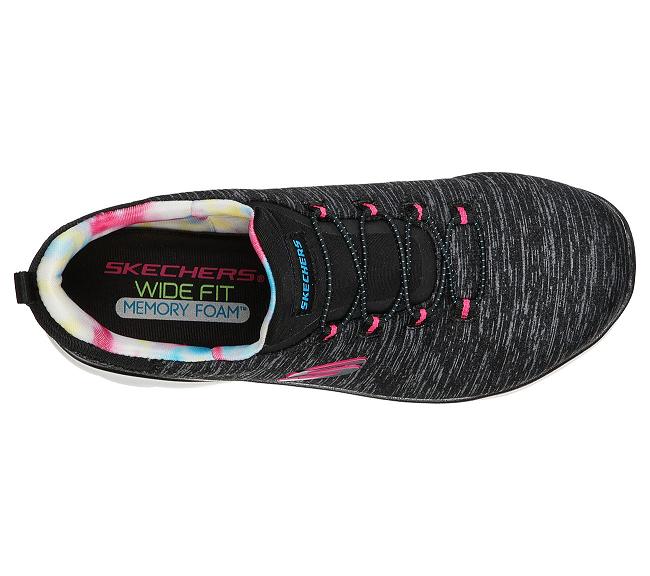 Zapatillas Skechers Mujer - Summits Negro SWYOL7921